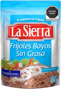 Frijoles La Sierra Bayos 0% Grasa Pouch 430 Gr