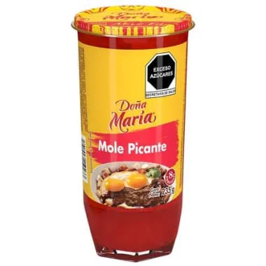 Mole Dona Maria Rojo Picoso 235 Gr Vaso