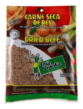 Bolsa De Carne Seca Tia Lencha 50Grs