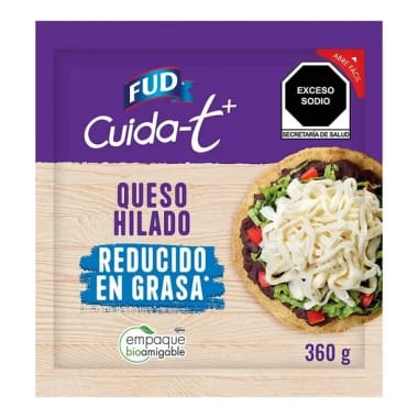 Queso Hilado Reducido En Gsa Fud Cuida-T 360Gr