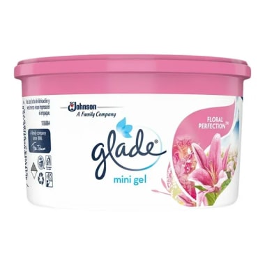 Aromatizante Glade Mini Gel Floral Perfection 70 Grs