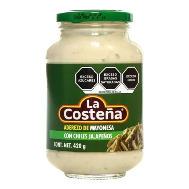 Mayonesa La Costena Con Jalapeno 420 Gr