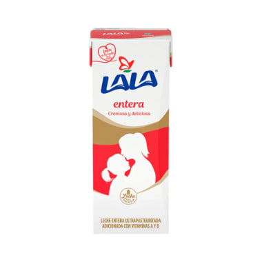 Leche Lala Entera 190 Ml Slim Uht