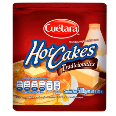 Harina Hot Cakes Cuetara 500 Gr Todas