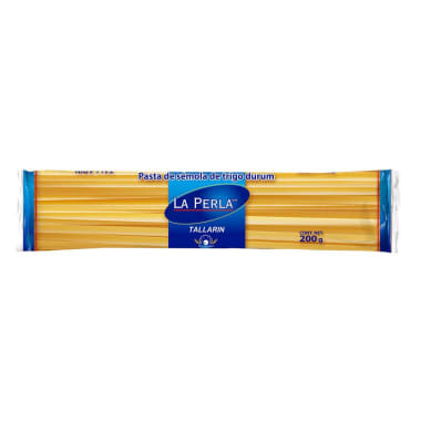 Pasta P/Sopa La Perla Tallarin 200 Grs