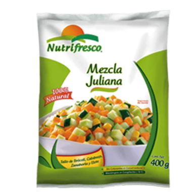 Mezcla Juliana Nutrifresco 400Gr.