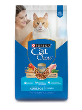 Alimento Cat Chow Pescado 3 Kg