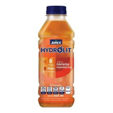 Suero Jumex Hydrolit Naranja-Mandarina 625 Ml