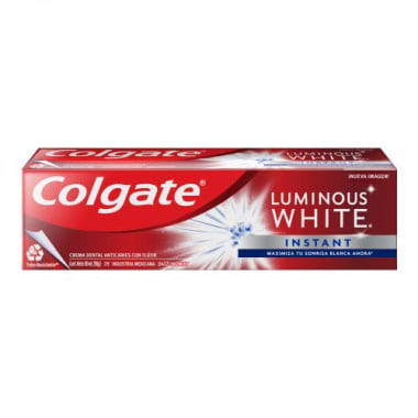 Pasta Dental Colgate Luminous White Instant 66 Ml Todas