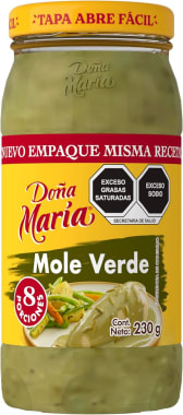 Mole Dona Maria Verde 230 Gr Vaso