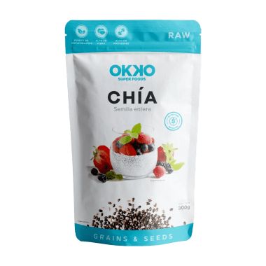 Chia Semilla Entera 300Gr Okko