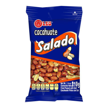 Cacahuate Salado Leo 210 Gr.