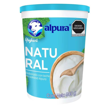 Yoghurt Batido Alpura Natural 900Gr