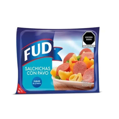 Salchicha Con Pavo Fud 266Gr