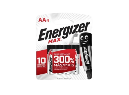 Pilas AA X4 Energizer