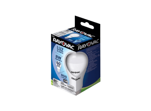 Ampolleta Led 8W Luz Blanza (60W) Rayovac