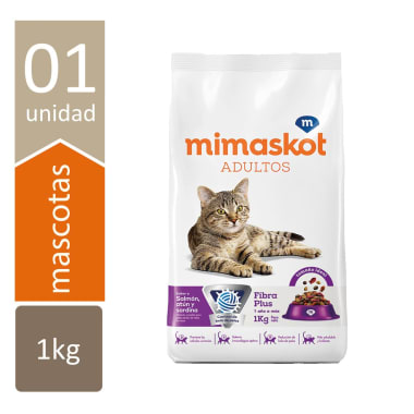 MIMASKOT GATOS  SALMON, ATUN Y SARDINA 1 KG