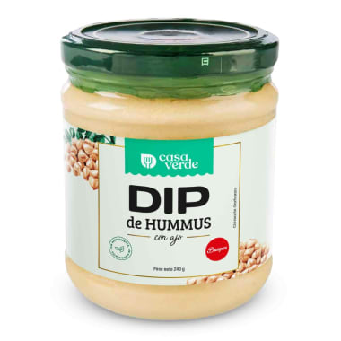 Casa Verde Dip Hummus con Ajo