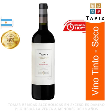 Vino Tapiz Selección de Barricas 2018 - EXPOVINO WONG 2023