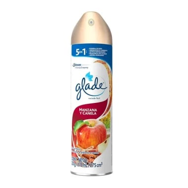 Aromatizante Glade Aerosol Manzana Canela 275Ml