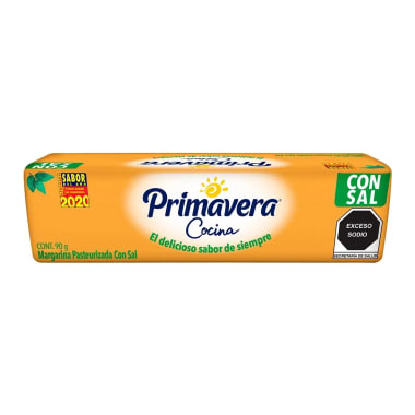 Margarina Primavera Plus C/Sal 90Gr