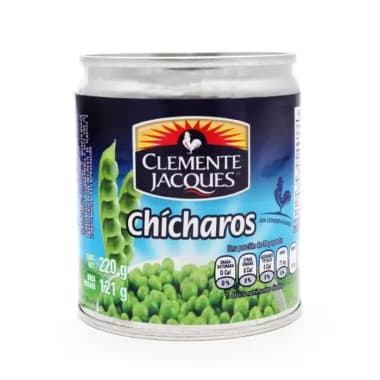 Chicharos Clemente Enteros 220 Gr Aa, A