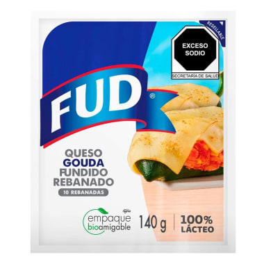 Queso Fundido Gouda Reb. Fud 140Gr