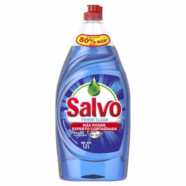Lavatrastes Salvo Liq Power Clean 1200 Ml