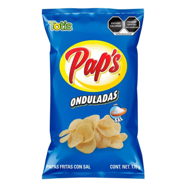 Totis Paps Onduladas Sal 170 G