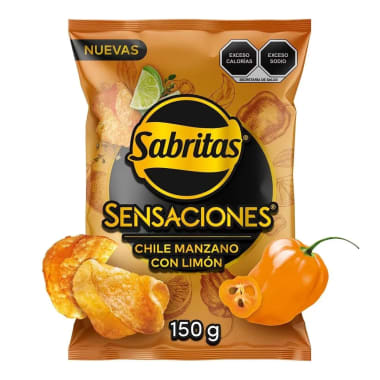 Sabritas Sens Chile Manzano 150Gr