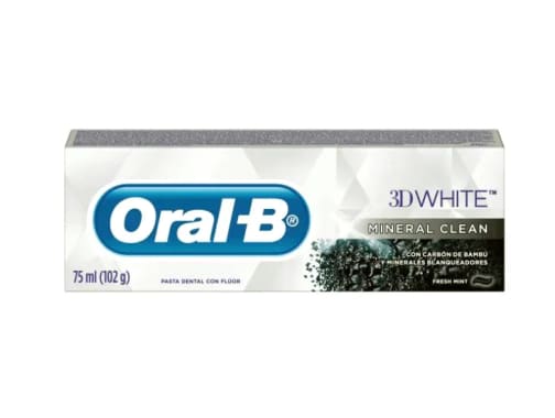 Pasta Dental Oral-B 3Dw Mineral Clean 75 Ml