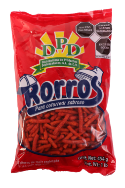 Frito Rorros Rojo Delgado 454 Gramos