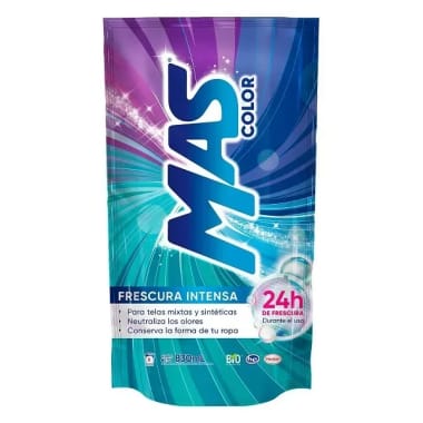 Detergente Mas Care Y Refresh 830 Ml