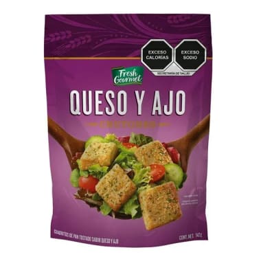 Crutones Fresh Gourmet Queso Ajo 142 Gr