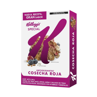 Cereal Special K Cosecha Roja 340 Gr Kelloggs Aa, A