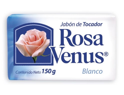Jabon Rosa Venus Blanco 150 Gr