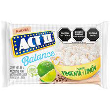 Palomitas Act Ii Limon Pimienta 99 Gr