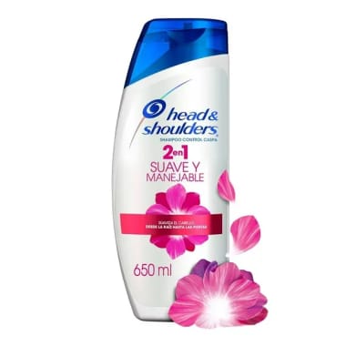 Sh. Head & Shoulders Suave Y Manejable 650 Ml