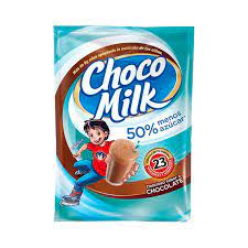 Chocolate Choco Milk 50% Menos Azucar 280 Gr Bolsa Aa, A, B