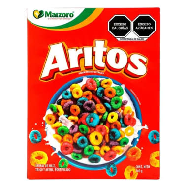 Cereal Maizoro Aritos Fruta 430 Gr Todas