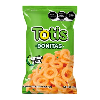 Totis Donitas Sal Y Lim 110 G