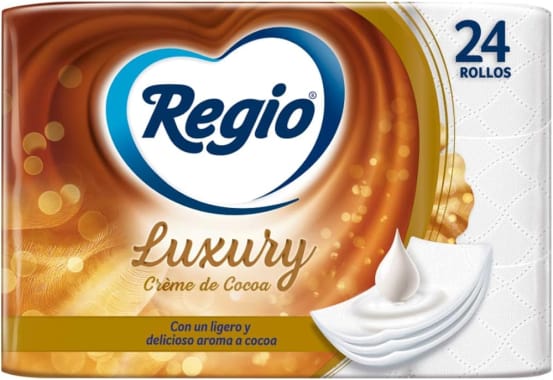 Higienico Regio R3 Crema Cocoa 24 Rollos 190H