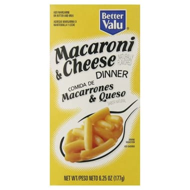 Macarron & Cheese Better Value 177 Gr