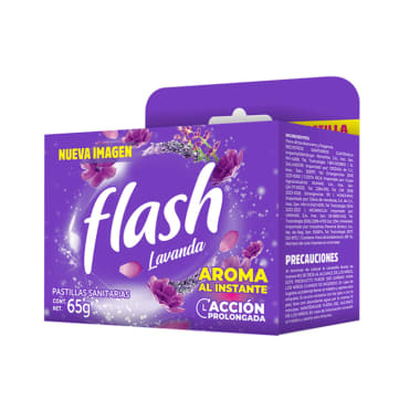 Pastilla En Canastilla Lavanda Flash 65 Gr.