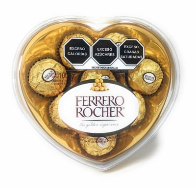 Chocolate Corazon Ferrero C/8
