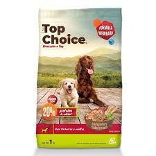 Alimento Perro Top Choice 1 Kg Todas