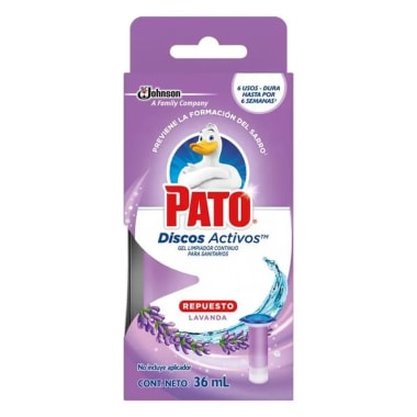 Discos Activos Pato Lavanda Repuesto 36 Ml