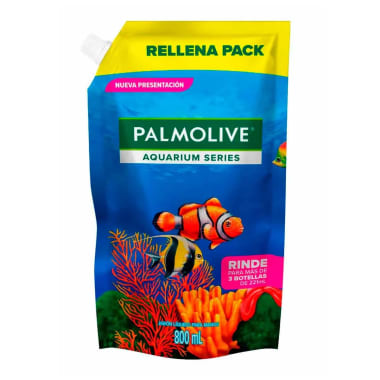 Jabon Liq. Palmolive Aquarium Dou Pack 800 Ml