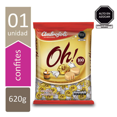 CARAMELO BLANDO OH! 100x6.2 GR