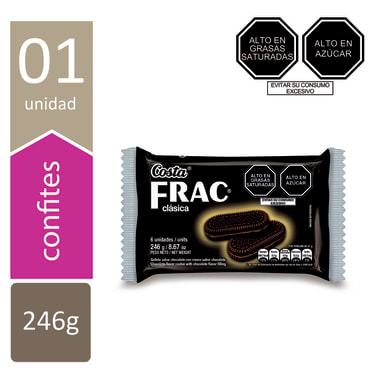 GALLETA FRAC CLASICA PACK 6 UNIDADES